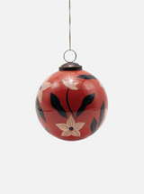 Red Floral Ornament