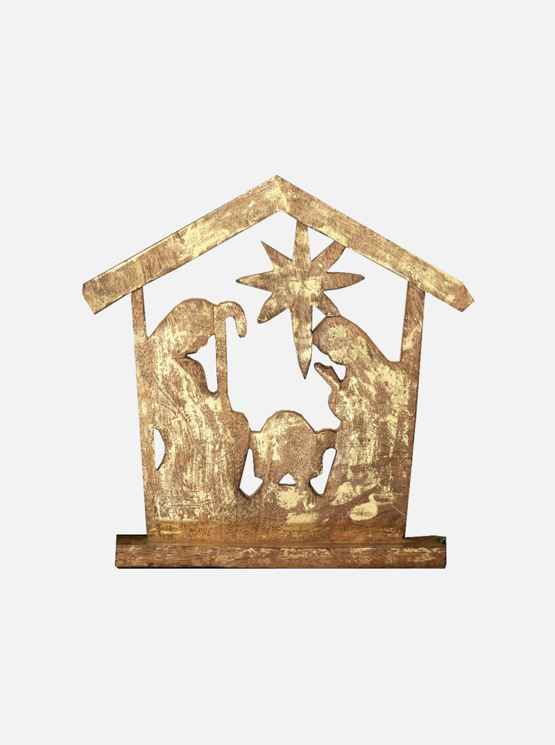 Carved Nativity