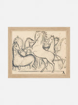 Charcoal Horse Sketch