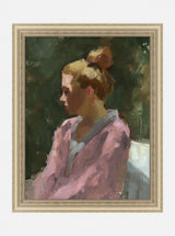 Lady in Garden 1