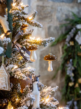 Beaded Mushroom Ornaments