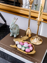 Gold Rabbit Tray