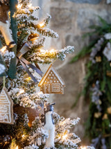 Beaded Gingerbread House Ornament