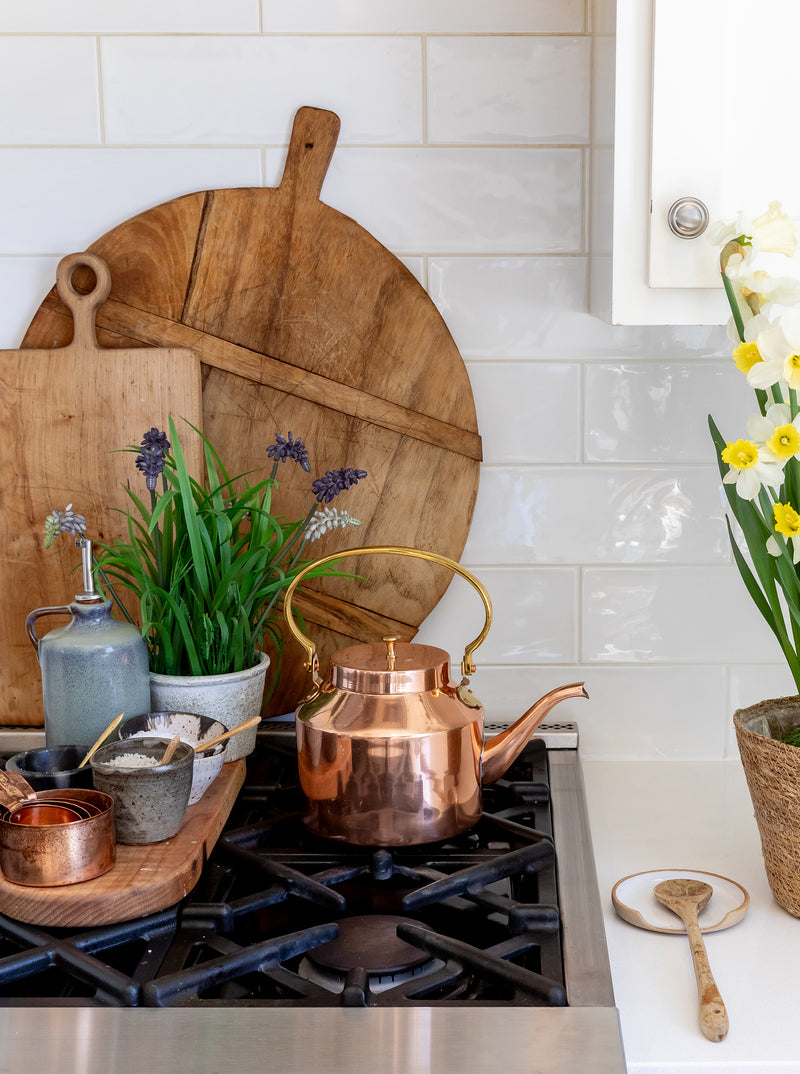 English Copper Tea Kettle