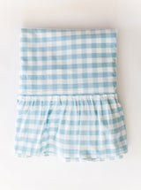 Ruffled Gingham Tablecloth