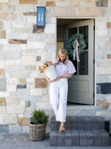 Hudson Rattan Basket
