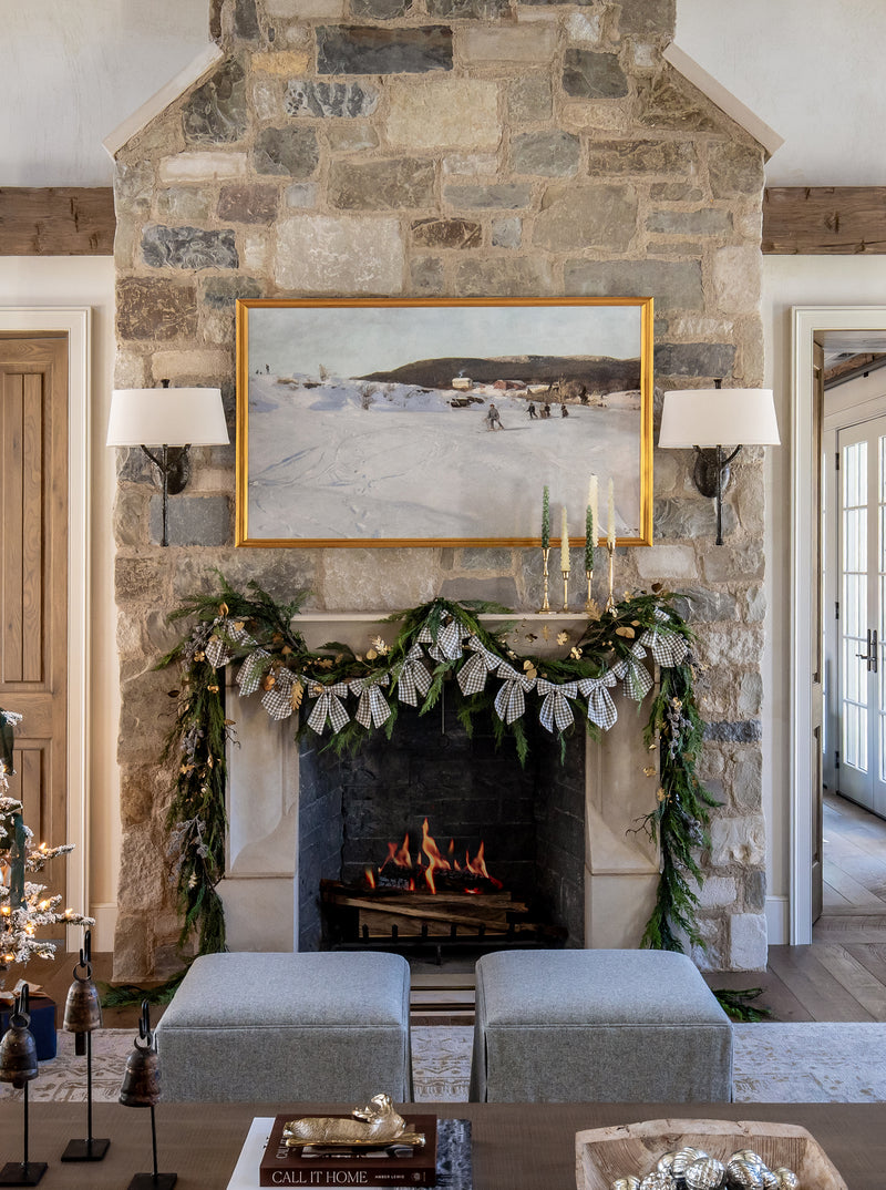 6' Gold Leaf Garland