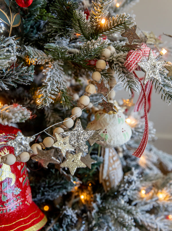 Wood Bead Garland