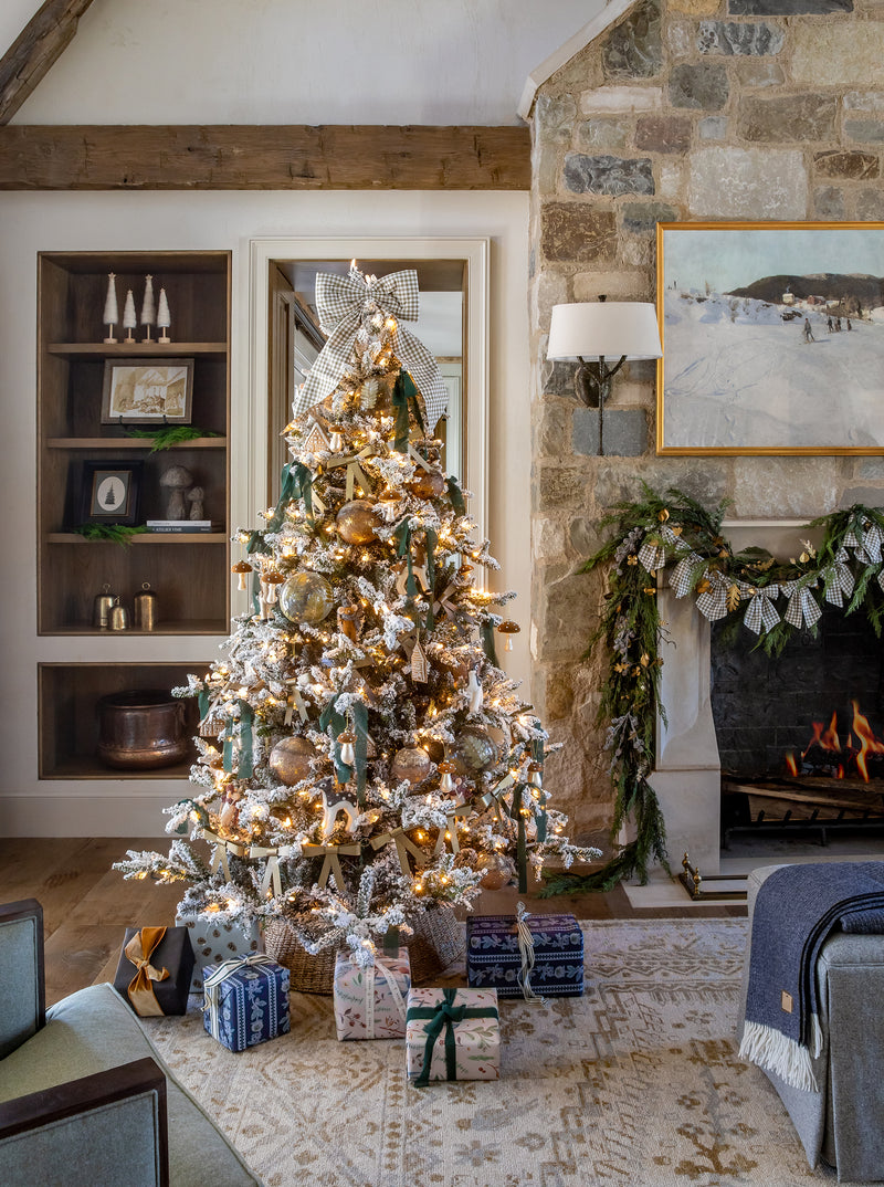 Winter Greenery Wrapping Paper