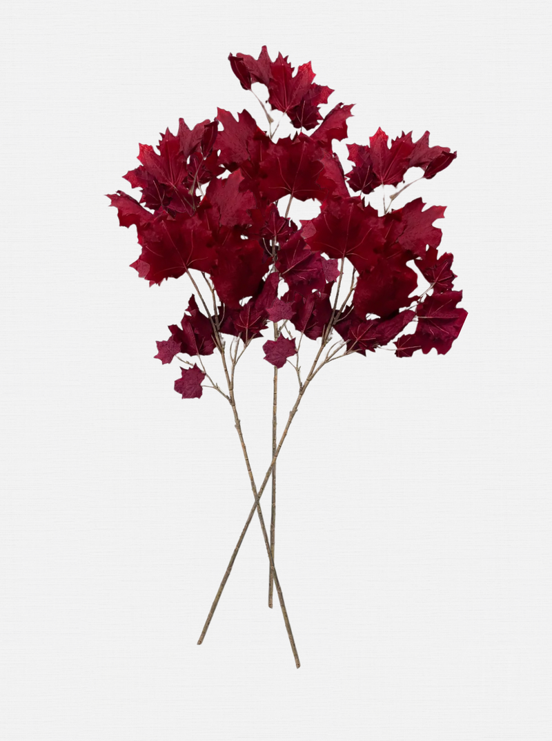 Faux Maple Leaf Stem