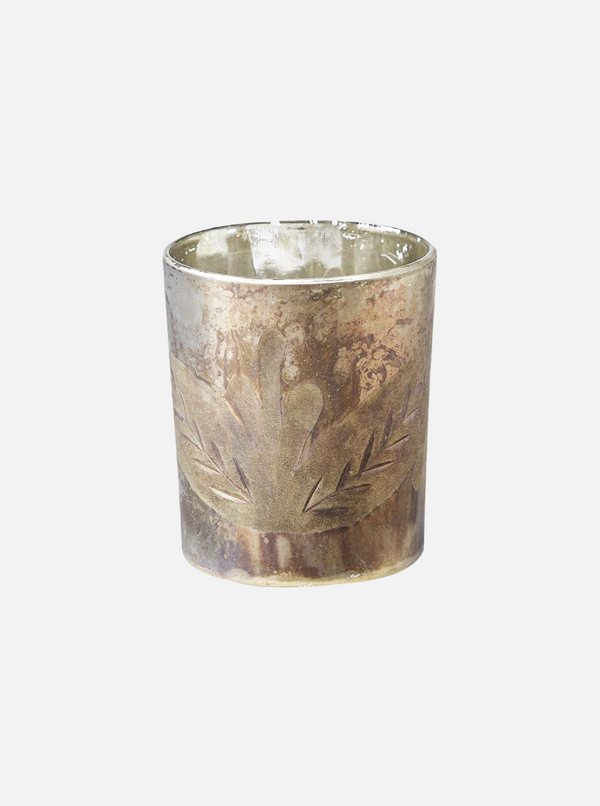 Shimmer Leaf Votive