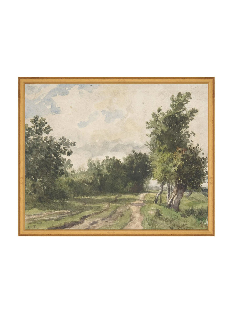 Backroads - HJART0185 - GLD - 16x20