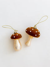 Beaded Mushroom Ornaments - HJHOL0250 - SET