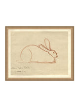 Bunny Sketch - HJART0032 - SND - 11x14