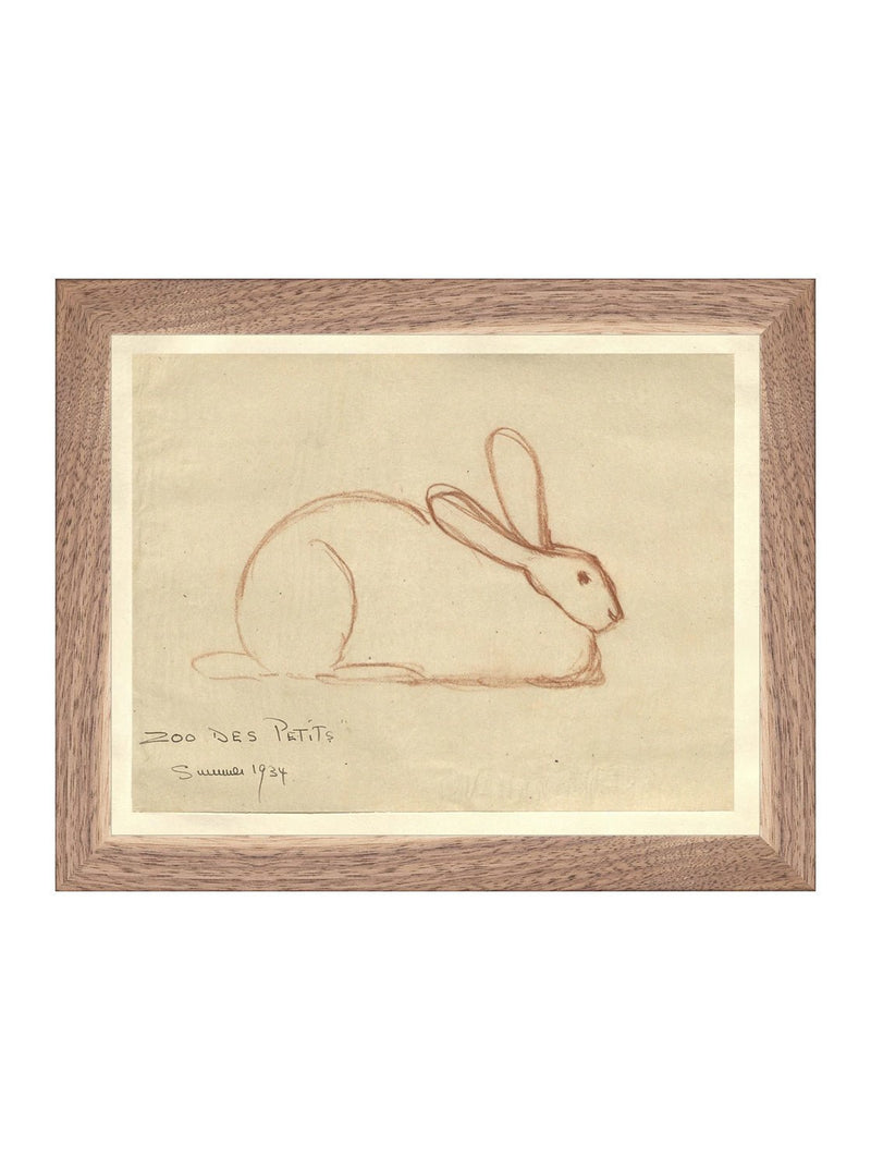 Bunny Sketch - HJART0032 - WNT - 8x10