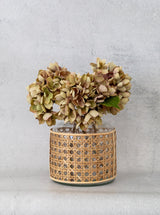 Cane Wrapped Vase - HJDCR0221 - S