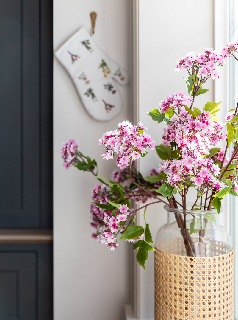 Cane Wrapped Vase - HJDCR0221 - S