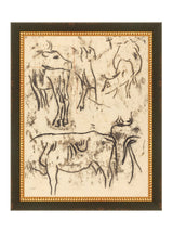 Cattle Study - HJART0080 - BLK - 8x10