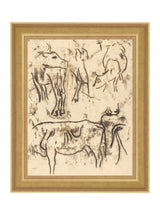 Cattle Study - HJART0080 - BLK - 24x30