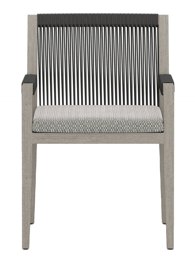 Christopher Outdoor Dining Arm Chair - HJCHR0359 - ASH