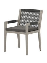 Christopher Outdoor Dining Arm Chair - HJCHR0359 - WHT