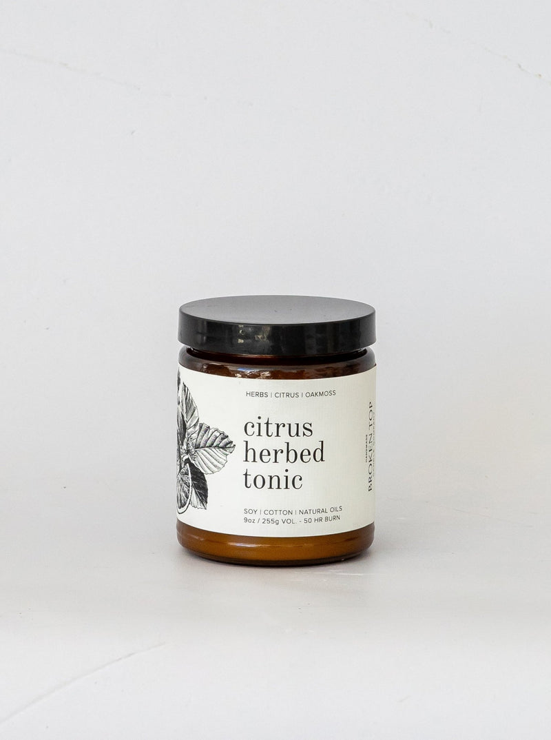 Citrus Herbed Tonic Soy Candle - HJBTH0012 - OS