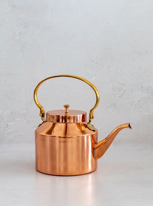 English Copper Tea Kettle - HJHOL0145 - OS