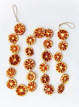 Faux 5.5' Orange Slice Garland - HJHOL0230 - OS