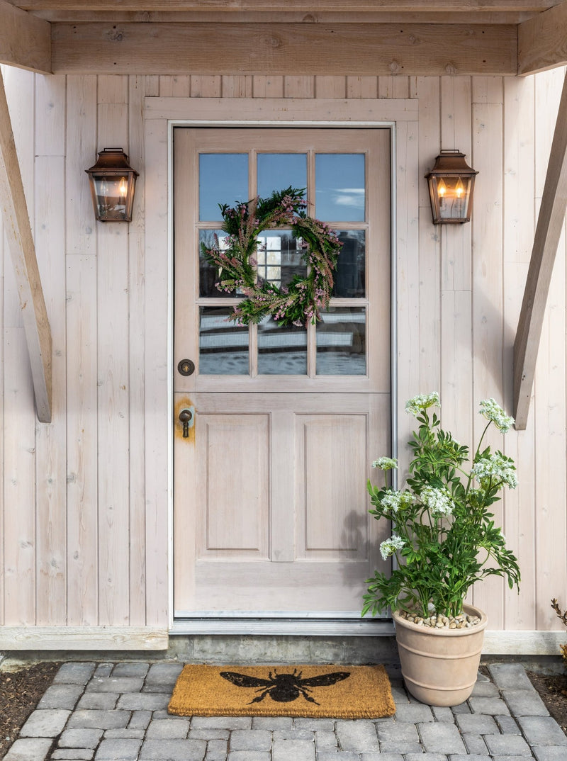 Faux Blush Berry Wreath - HJGRN0082 - OS
