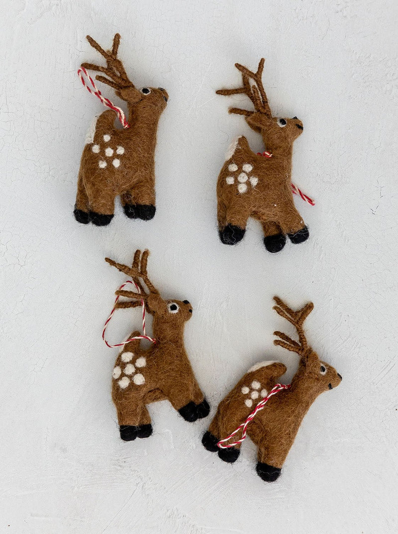 Felt Reindeer Ornament - HJHOL0095 - BUN