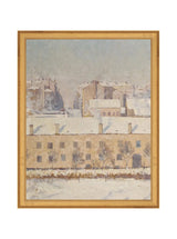 First Snowfall - HJART0246 - GLD - 11x14