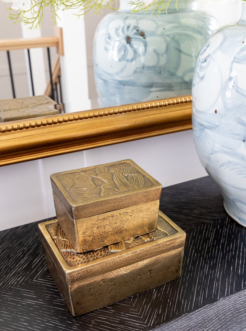 Flora Brass Boxes - HJBTH0059 - S