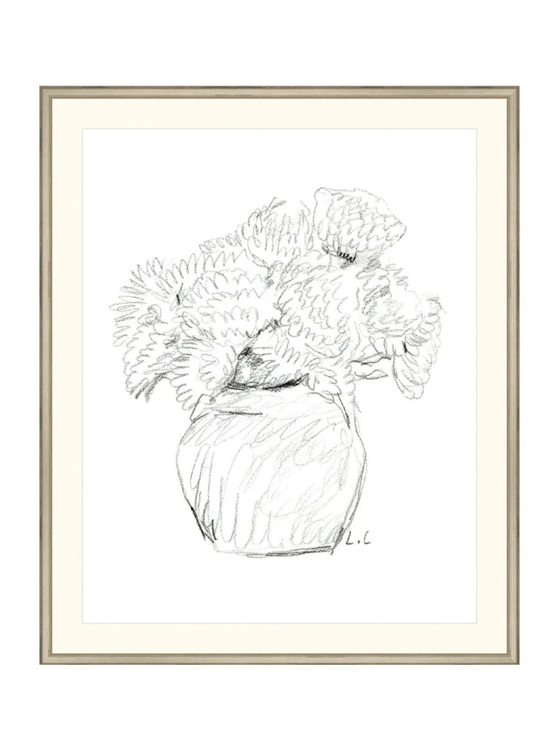 Flower Vase Study - HJART0226 - SIL - 29X35