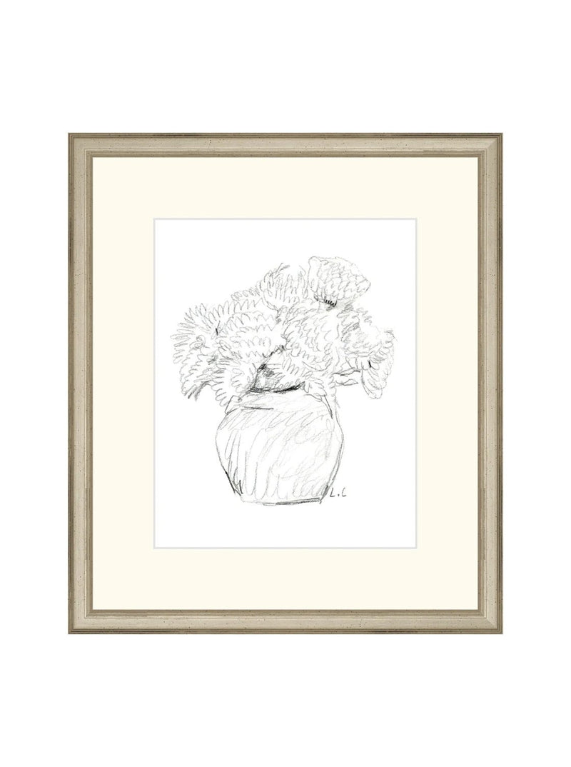 Flower Vase Study - HJART0226 - SIL - 13X15