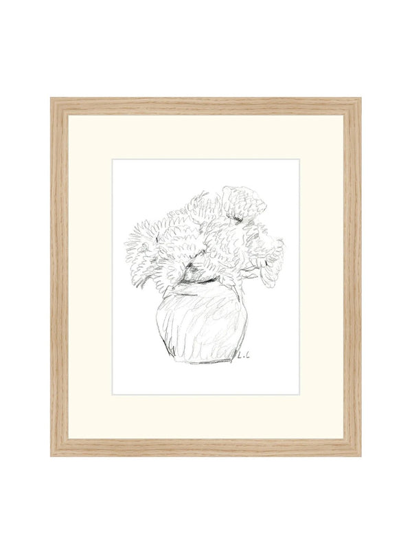 Flower Vase Study - HJART0226 - OAK - 13X15