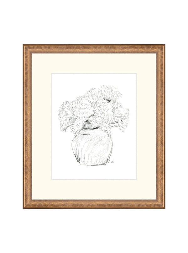 Flower Vase Study - HJART0226 - BNZ - 13X15