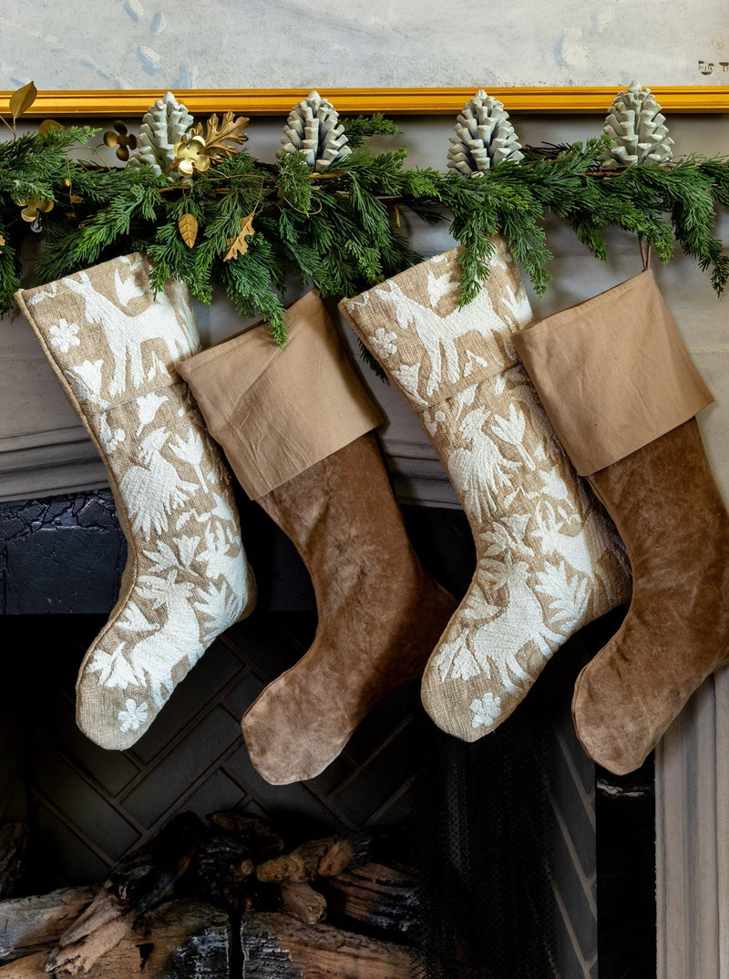 Folklore Stocking - HJHOL0261 - TAN