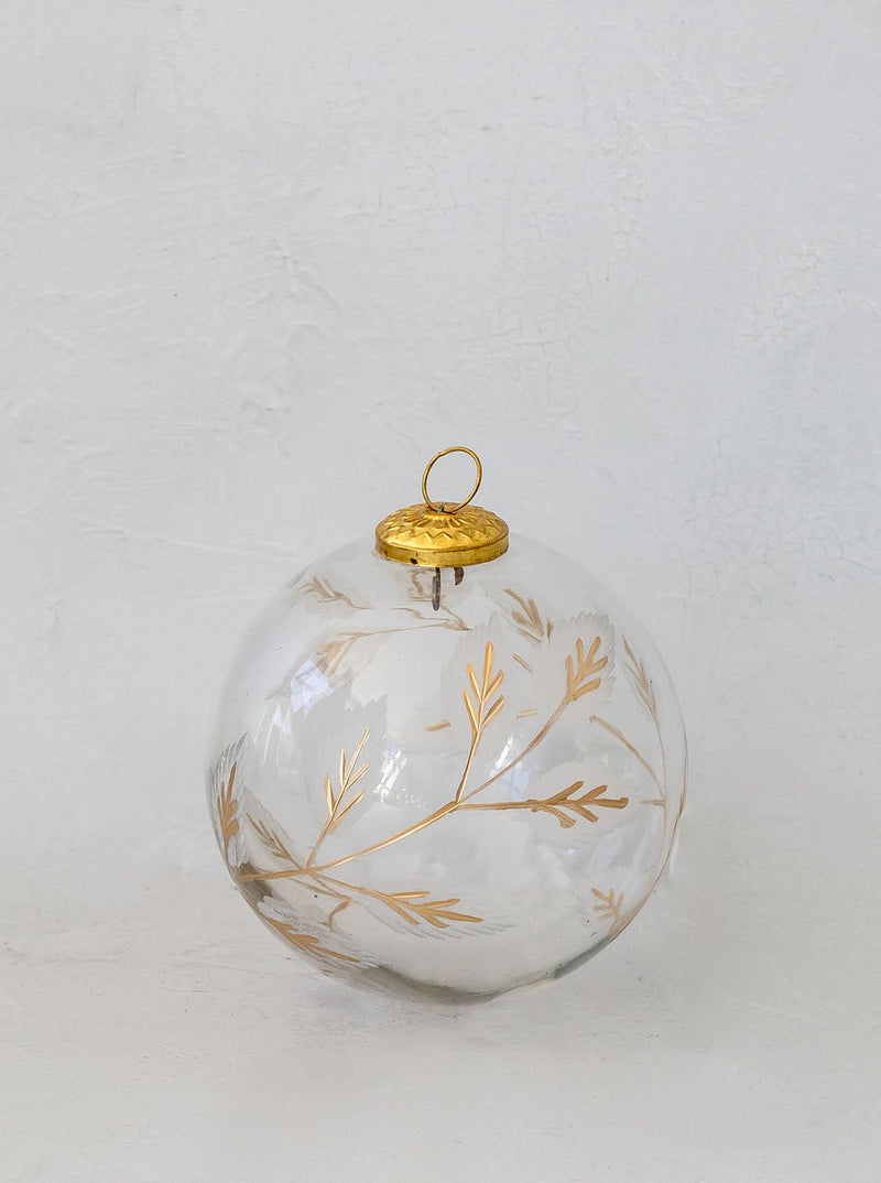 Gold Foliage Ornament - HJDCR0192 - L