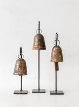 Hanging Bell Objects | Set of 3 - HJDCR0080 - SET