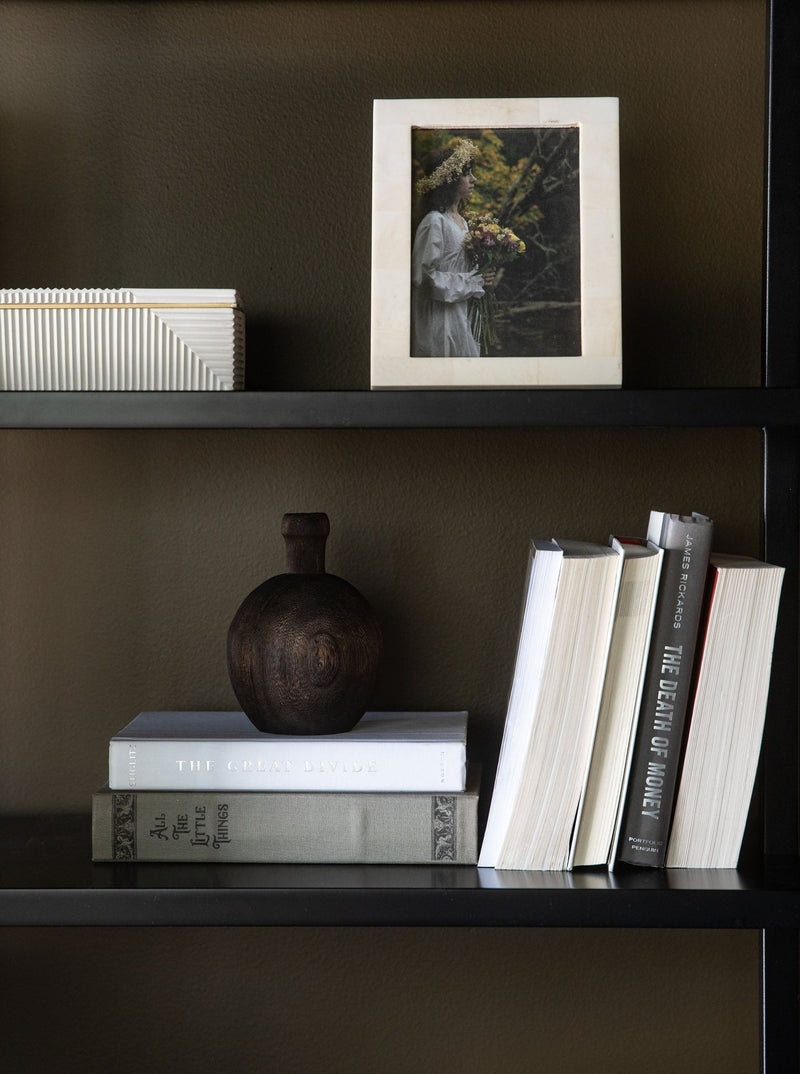 Ivory Striped Frame - HJDCR0121 - OS