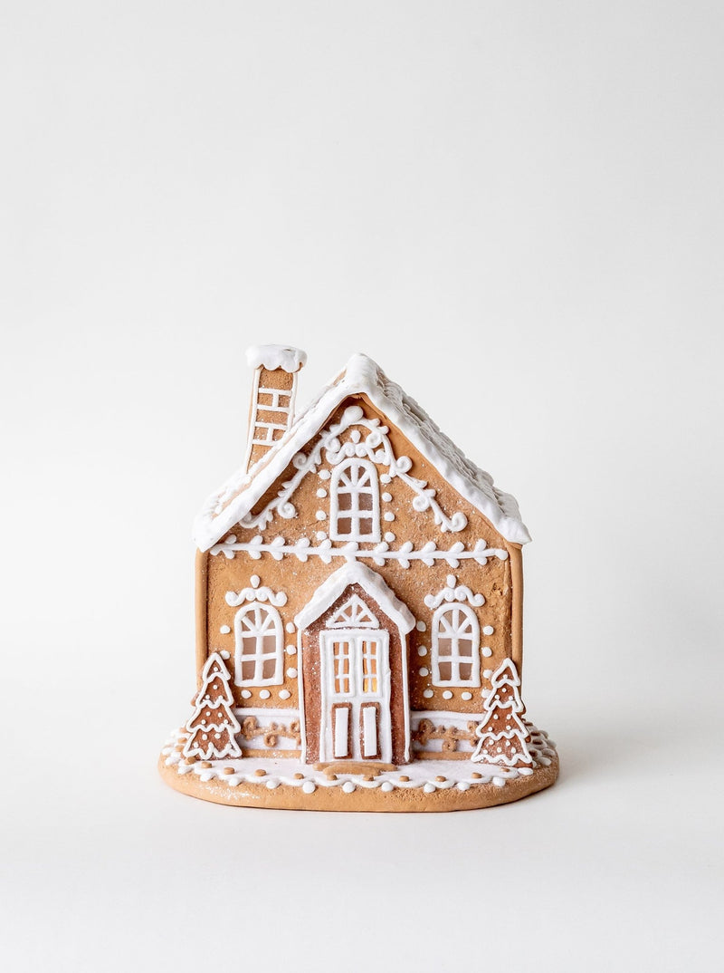 Lighted Gingerbread House No. 3 - HJHOL0117 - S