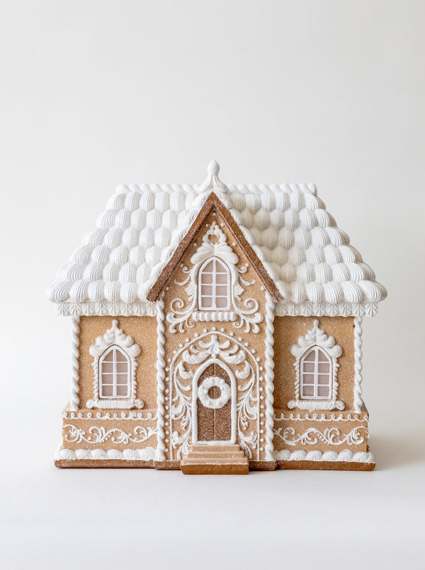 Lighted Gingerbread Mansion - HJHOL0244 - 17