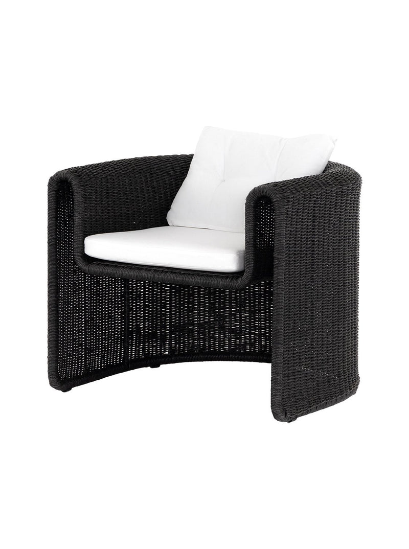 Luigi Outdoor Chair - HJCHR0474 - BLK