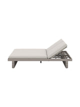 Lyle Outdoor Double Chaise - HJCHR0493 - BRN - BLK