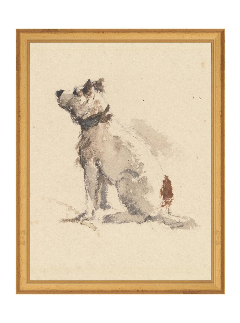 Man's Best Friend - HJART0039 - GLD - 11x14