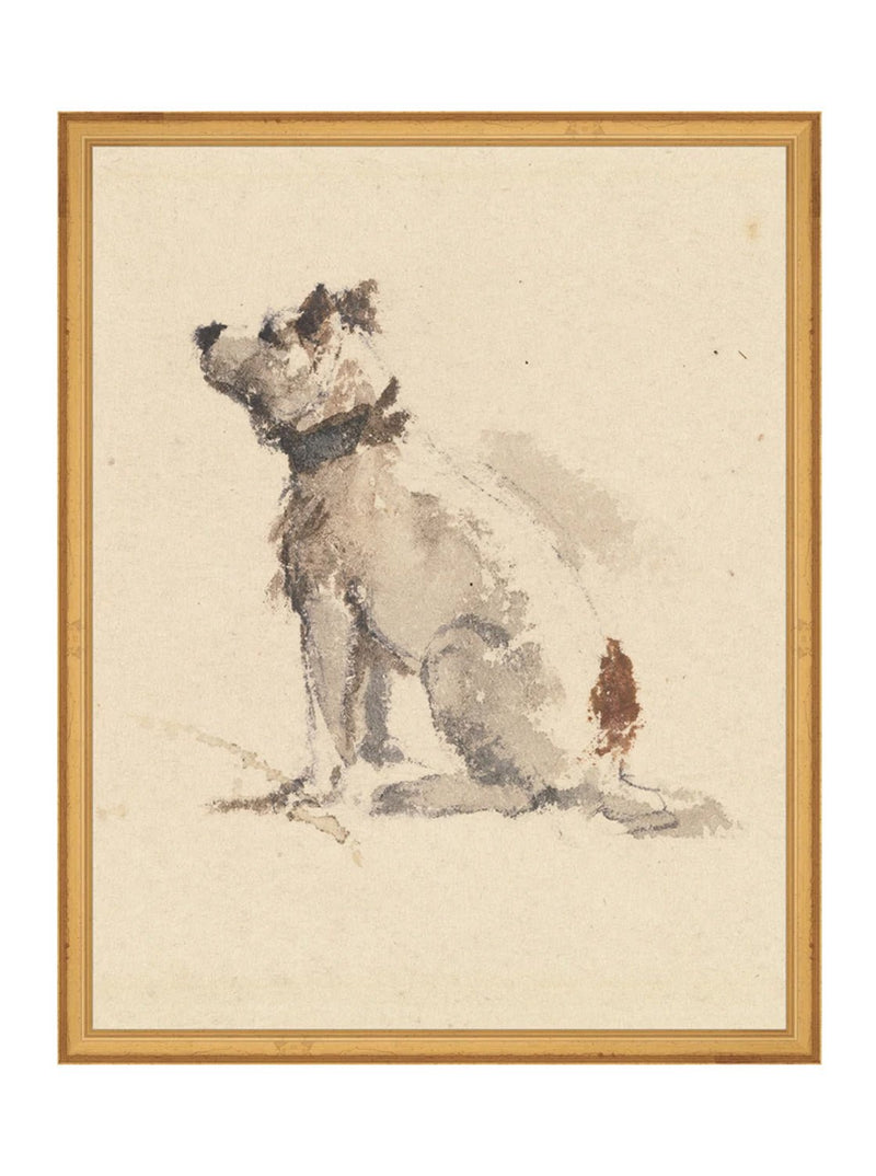 Man's Best Friend - HJART0039 - GLD - 16x20