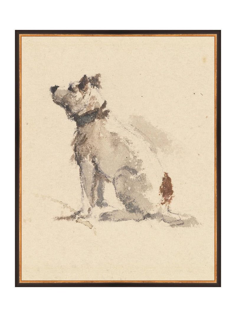 Man's Best Friend - HJART0039 - BLK - 24x30