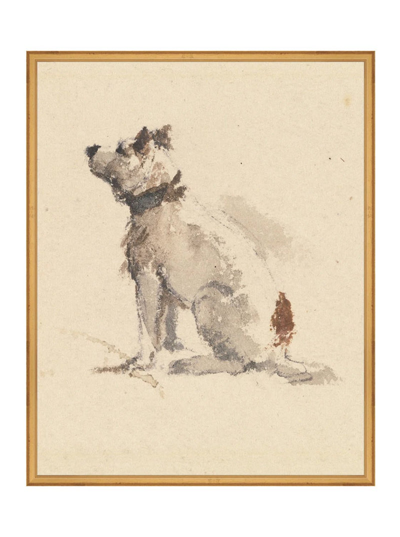 Man's Best Friend - HJART0039 - GLD - 24x30