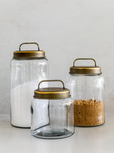 Metal Lidded Canisters - HJKIT0022 - S