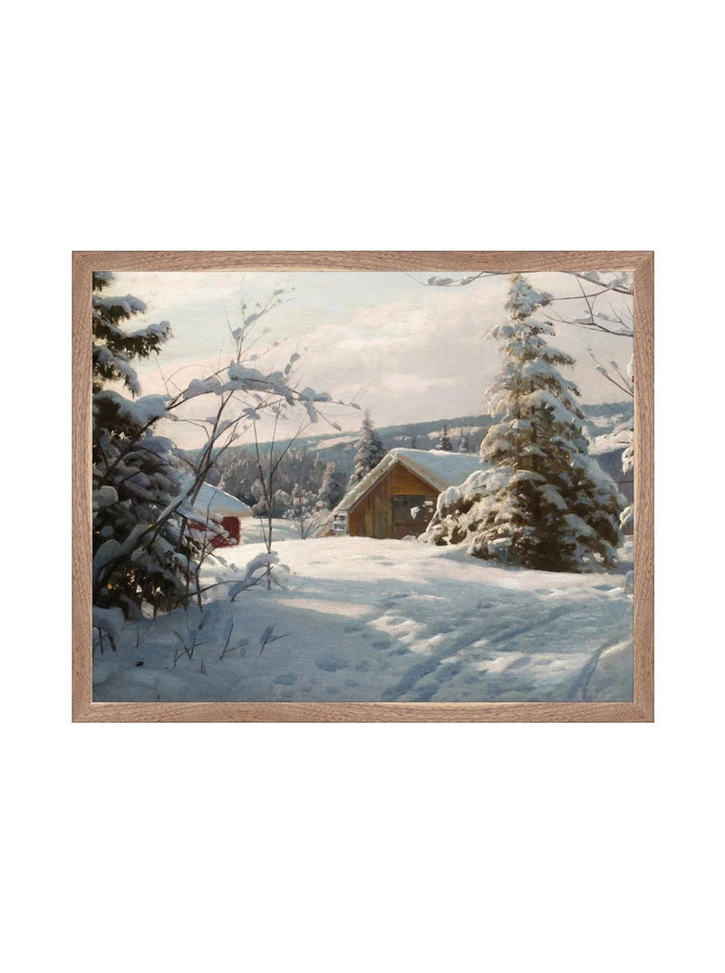 Morning Snow - HJART0245 - WNT - 16x20